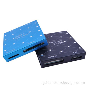 Metal USB 3.0 46 in 1 Card Reader